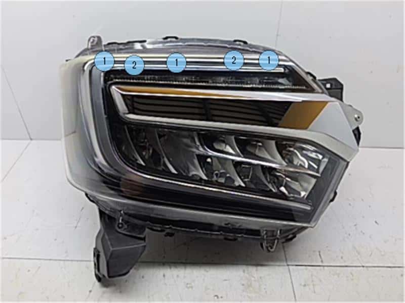 Used]Right Headlight HONDA N BOX 2018 DBA-JF3 33100TTAJ01 - BE