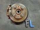 Front Left Knuckle Hub Assembly DAIHATSU Mira cocoa 2014 DBA-L675S 43212B2021 (PA123021682)