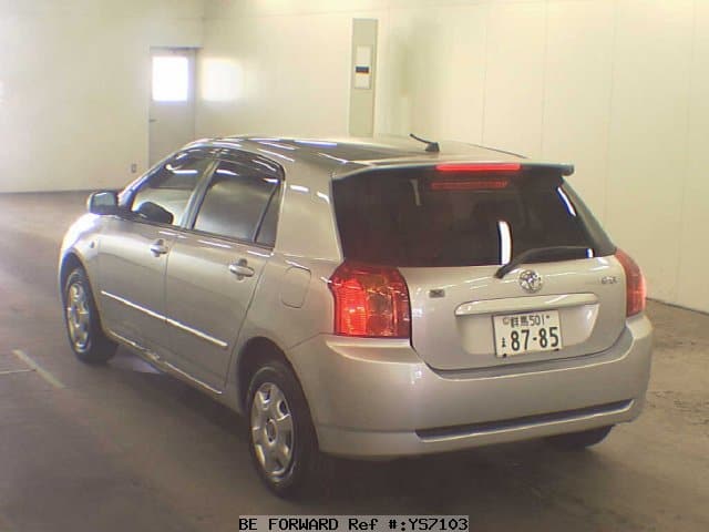 Used 2006 TOYOTA COROLLA RUNX X G EDITION/NZE121 for Sale YS07103