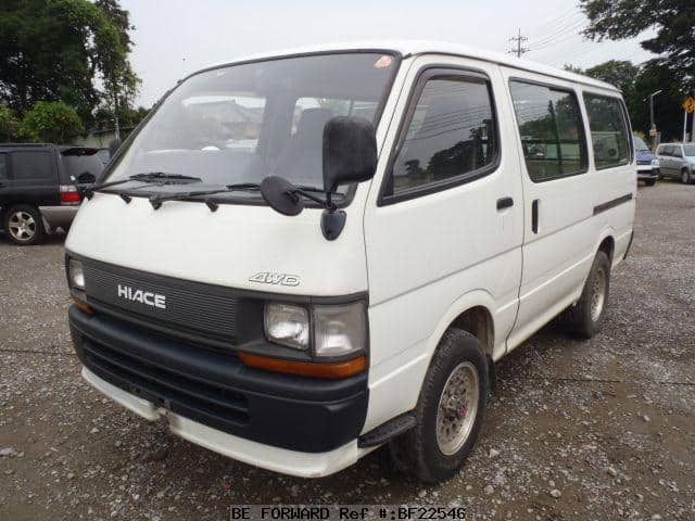 Van Toyota Hiace Untuk Dijual
