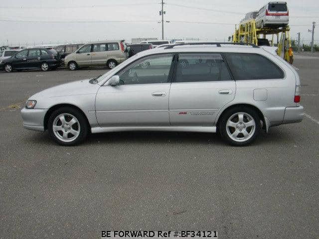 TOYOTA COROLLA TOURING カラーサンプル Used 1998 TOYOTA COROLLA TOURING WAGON BZ TOURING/GF-AE101G for