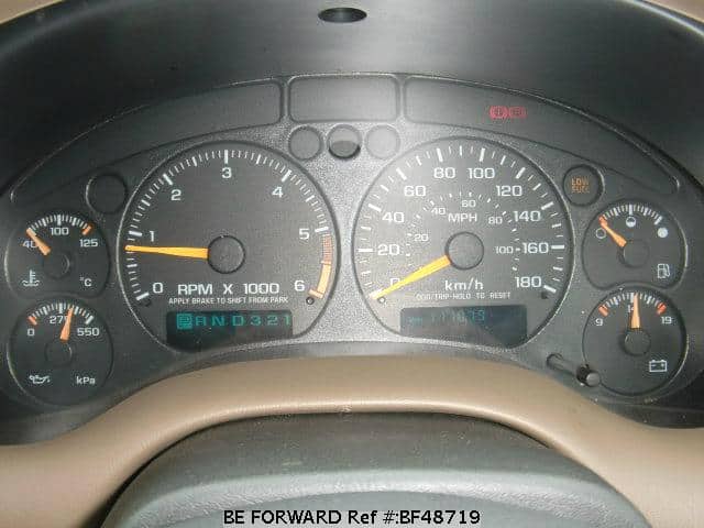 Used 2000 CHEVROLET BLAZER LT/GF-CT34G for Sale BF48719 - BE FORWARD