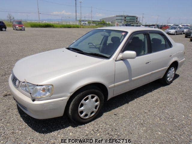 Used 1997 Toyota Corolla Sedan E Ae110 For Sale Bf62716 Be Forward