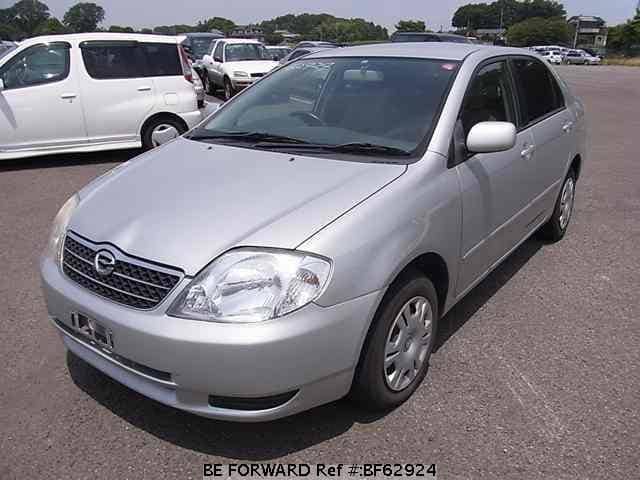 Used 2002 TOYOTA COROLLA SEDAN X LIMITED/TA-NZE121 For Sale BF62924 ...