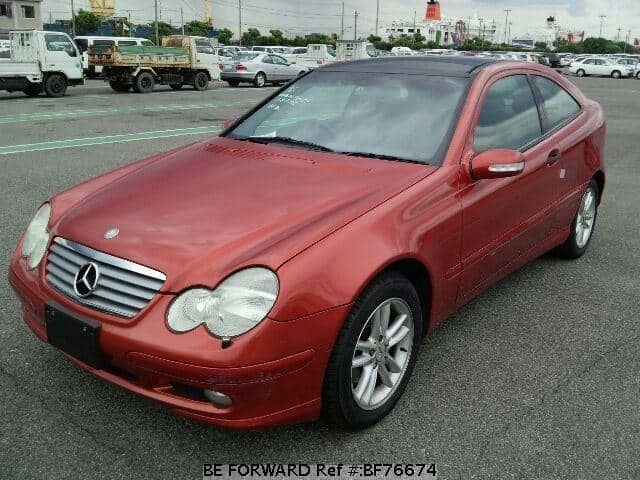 Used 2001 MERCEDES-BENZ C-CLASS C200 KOMPRESSOR SPORT COUPE/GF-203745 for  Sale BF76674 - BE FORWARD