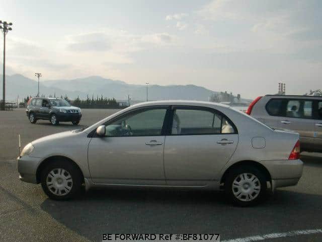 Used 2001 TOYOTA COROLLA SEDAN X/TA-NZE121 for Sale BF81077 - BE