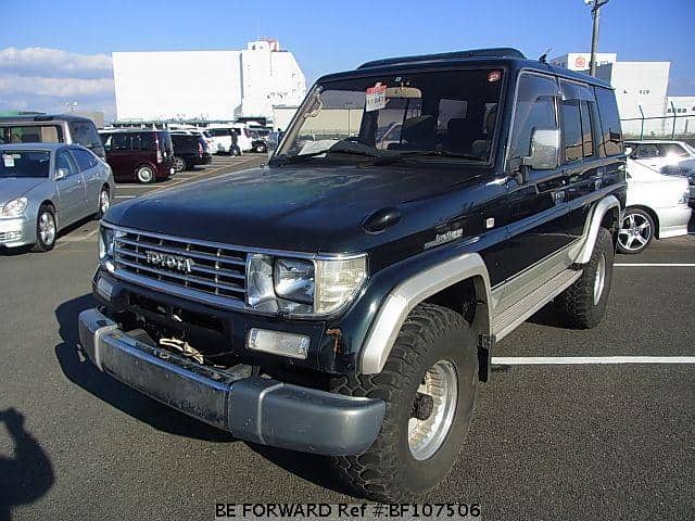Used 1995 TOYOTA LAND CRUISER PRADO/KD-KZJ78W for Sale BF107506 - BE ...