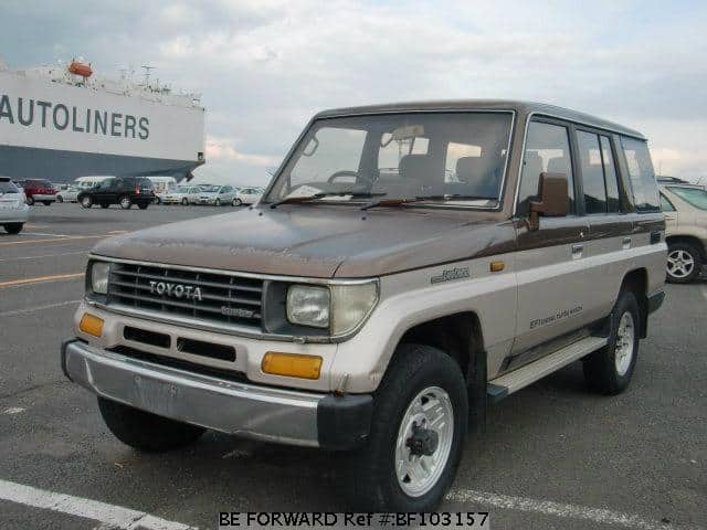 Used 1991 TOYOTA LAND CRUISER PRADO EX5/Q-LJ78G for Sale BF103157 - BE ...