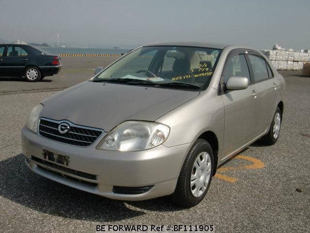 Used 01 Toyota Corolla Sedan X Ta Nze121 For Sale Bf Be Forward