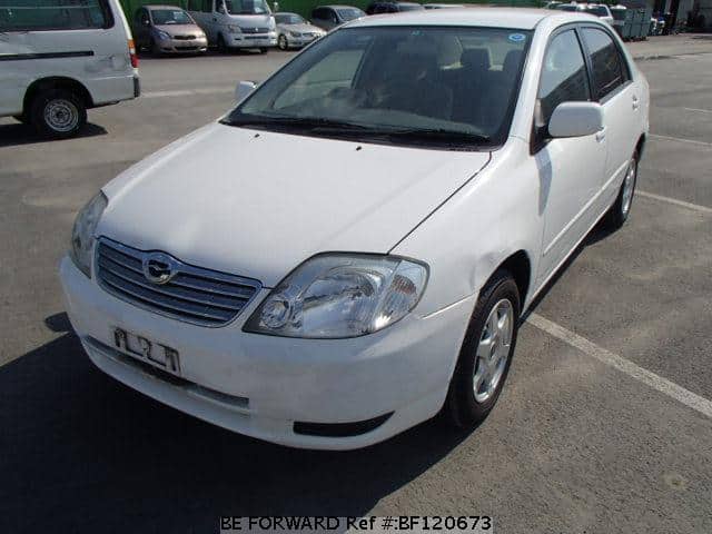 Used 2003 TOYOTA COROLLA SEDAN X/UA-NZE121 for Sale BF120673 - BE