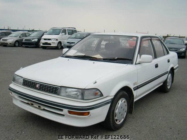 Used 1990 TOYOTA COROLLA SEDAN/E-AE91 for Sale BF122686 ...