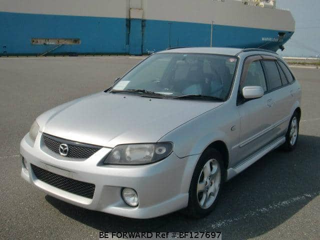 Used 2002 MAZDA FAMILIA S-WAGON RS/GF-BJ5W for Sale BF127697 - BE