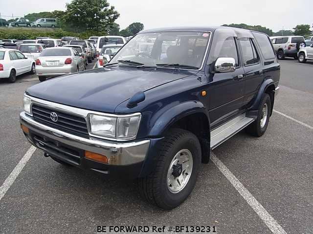 Used 1992 TOYOTA HILUX SURF SSR-X WIDE/Q-LN130W for Sale BF139231 - BE  FORWARD