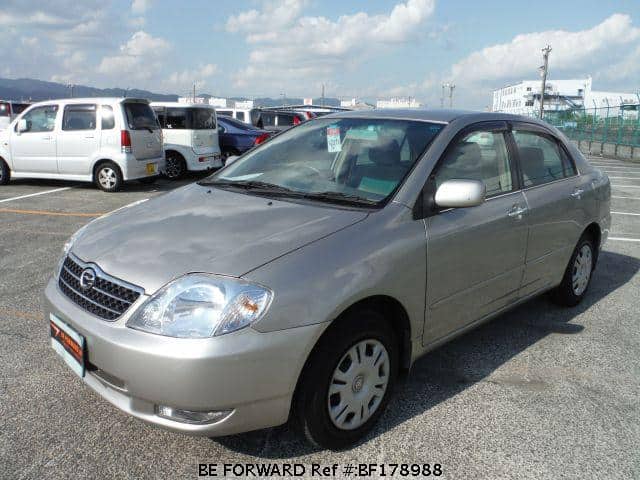 Used 2002 Toyota Corolla Sedan Luxel Navi Edition Ta Zze122 For Sale Bf178988 Be Forward