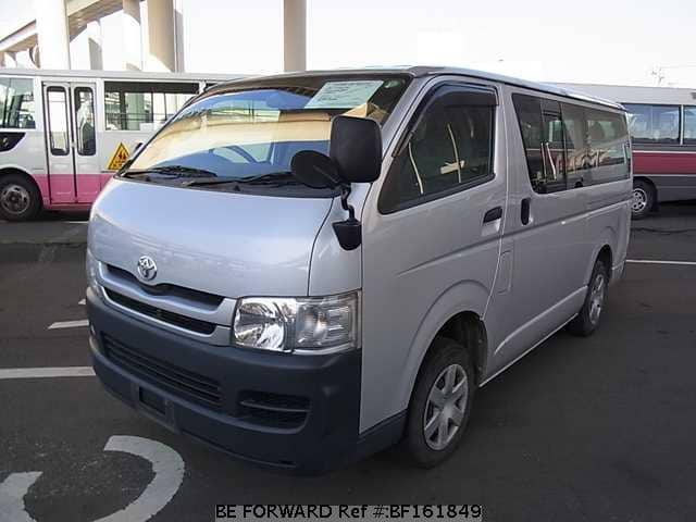 Used 2008 Toyota Hiace Van Dx Adf Kdh201v For Sale Bf161849 Be
