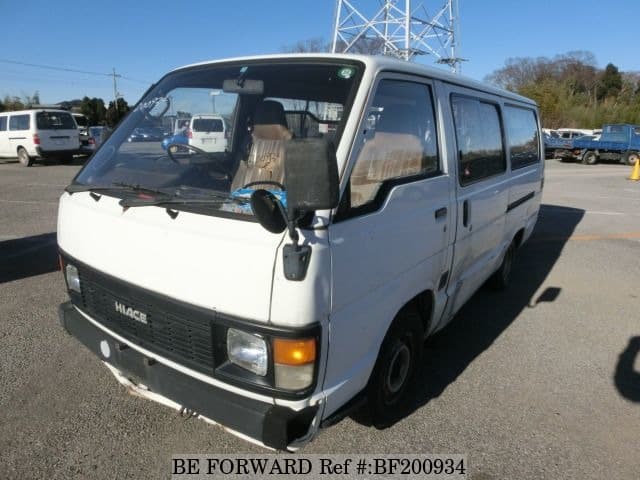 Used 1988 TOYOTA HIACE VAN LONG DX/N-LH61V for Sale BF200934 - BE