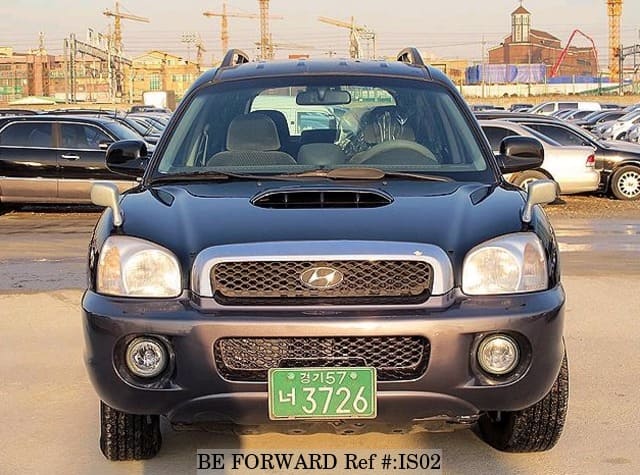 Used 2003 HYUNDAI SANTA FE GOLD for Sale IS02356 - BE FORWARD