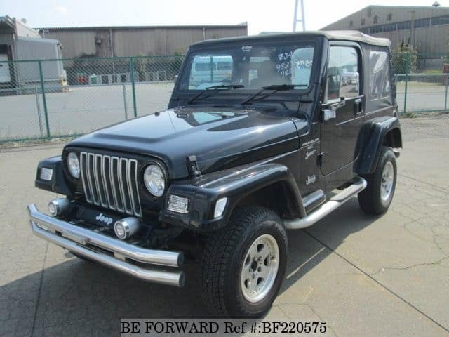 Used 2000 JEEP WRANGLER SPORTS/GF-TJ40S for Sale BF220575 - BE FORWARD