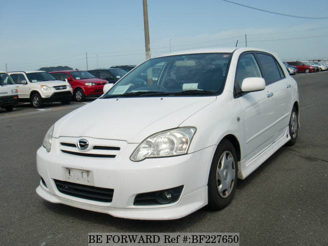 Used 2004 TOYOTA COROLLA RUNX X AERO TOURER/CBA-NZE121 for Sale