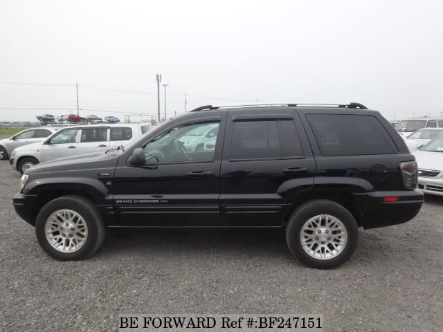Used 2002 JEEP GRAND CHEROKEE LIMITED V8/GF-WJ47 for Sale BF247151