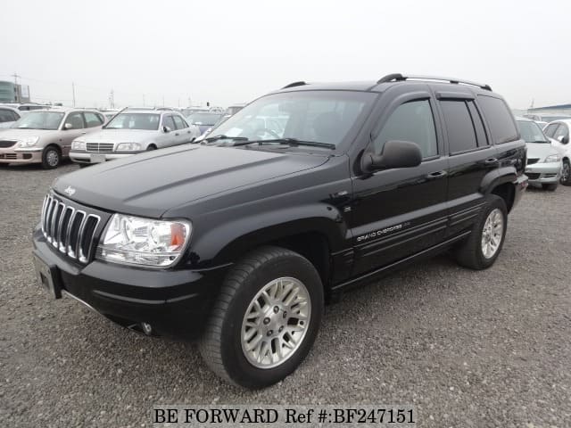 Used 2002 JEEP GRAND CHEROKEE LIMITED V8/GF-WJ47 for Sale BF247151 - BE  FORWARD