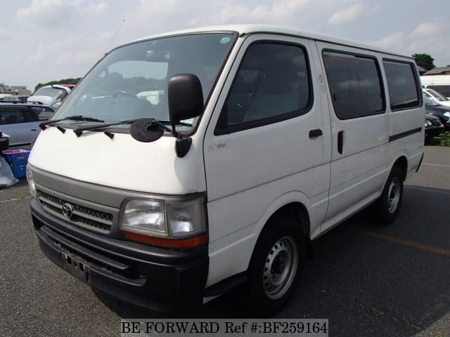 Used 2002 TOYOTA HIACE VAN DX/GE-RZH102V for Sale BF259164 - BE