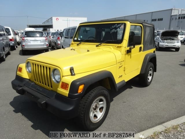 Used 2000 JEEP WRANGLER/GF-TJ40S for Sale BF287584 - BE FORWARD