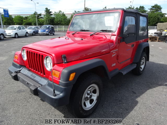Used 2001 JEEP WRANGLER SPORTS/GF-TJ40S for Sale BF293269 - BE FORWARD