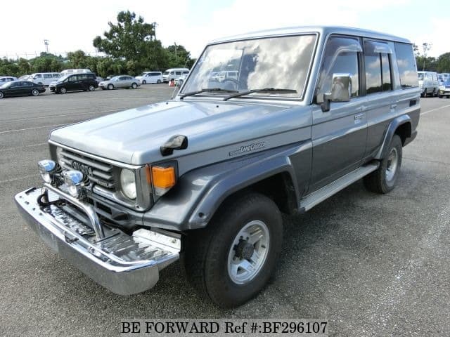 Used 1993 TOYOTA LAND CRUISER ZX/U-HZJ77HV for Sale BF296107 Used 1993 TOYOTA LAND CRUISER ZX/U-HZJ77HV for Sale BF296107