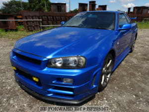 Poderzhannye 1999 Nissan Skyline Coupe Gt R V Spec Gf Bnr34 Na Prodazhu Bf Be Forward