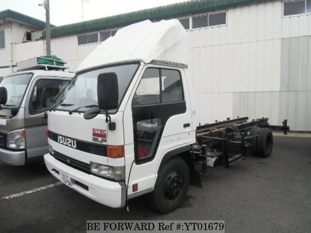 Used 1990 ISUZU ELF TRUCK WIDE LONG CHASSIS/U-NPR66PR for