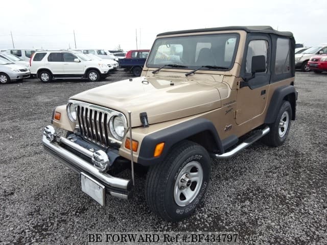 Used 2000 JEEP WRANGLER SPORTS/GF-TJ40S for Sale BF434797 - BE FORWARD