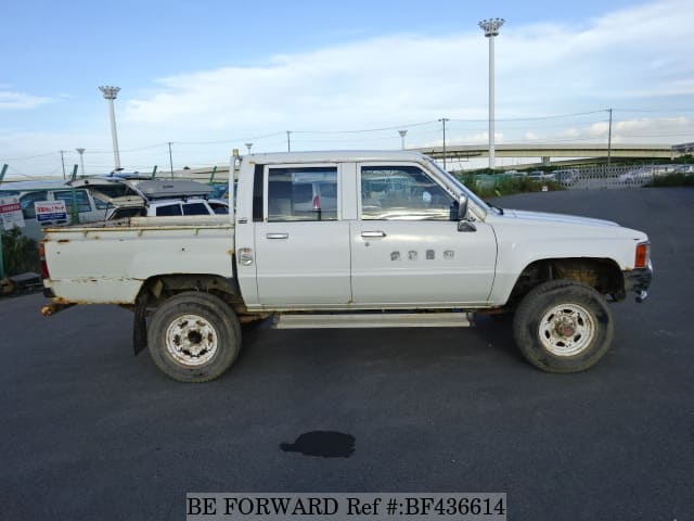 Used 1987 TOYOTA HILUX W CAB/N-LN65 for Sale BF436614 - BE