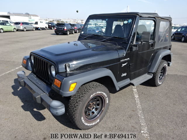 Used 2002 JEEP WRANGLER SPORTS/GH-TJ40S for Sale BF494178 - BE FORWARD