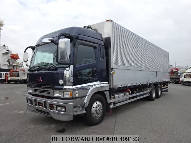 Used 2002 MITSUBISHI SUPER GREAT ALUMI WING HIGH ROOF/KL