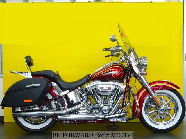 Used 2014 HARLEY DAVIDSON FLSTNSE1800CVO 5HD1TF9E for Sale MC0174