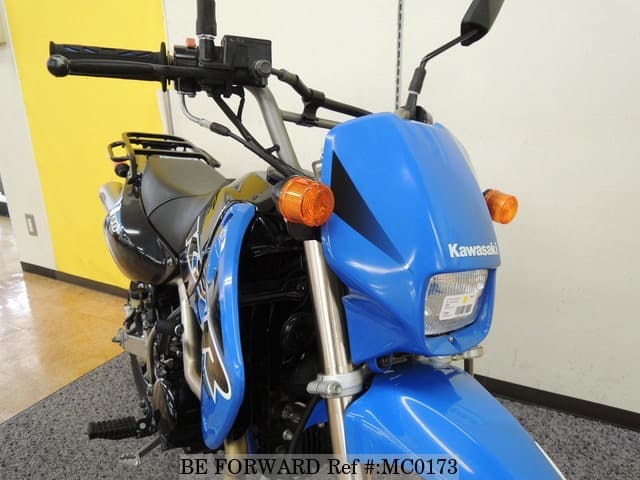 KSR110 Kawasaki 青 Used 2007 KAWASAKI KSR110/KL110A for Sale MC0173 - BE FORWARD