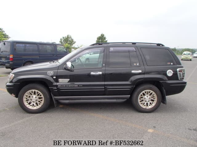 Used 2002 JEEP GRAND CHEROKEE LIMITED V8/GF-WJ47 for Sale BF532662