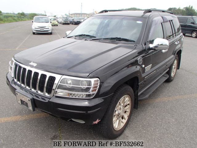 Used 2002 JEEP GRAND CHEROKEE LIMITED V8/GF-WJ47 for Sale BF532662