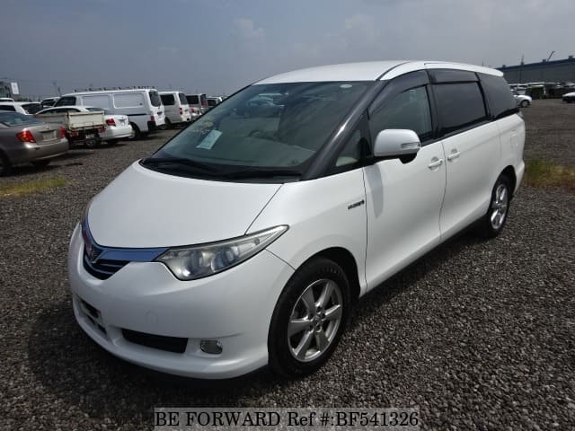 Used 2009 TOYOTA ESTIMA HYBRID X/DAA-AHR20W for Sale BF541326 - BE