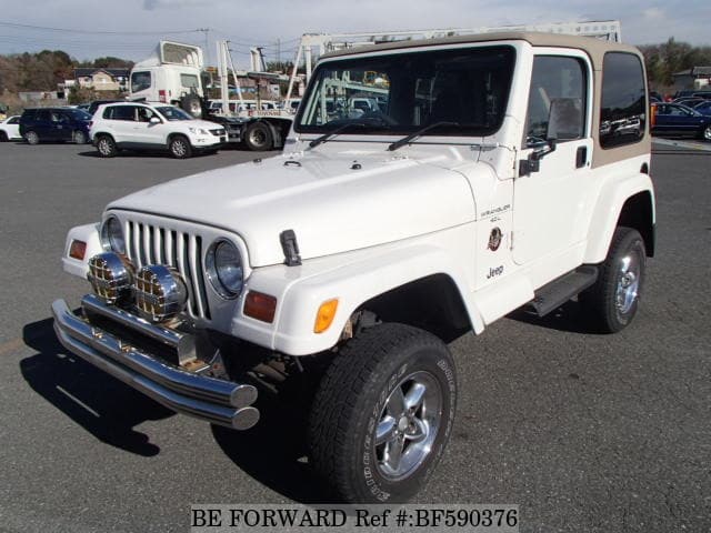 Used 2000 JEEP WRANGLER/GF-TJ40H for Sale BF590376 - BE FORWARD