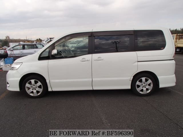 Used 2009 NISSAN SERENA HIGHWAY STAR V SELECTION/DBA-CC25 for Sale