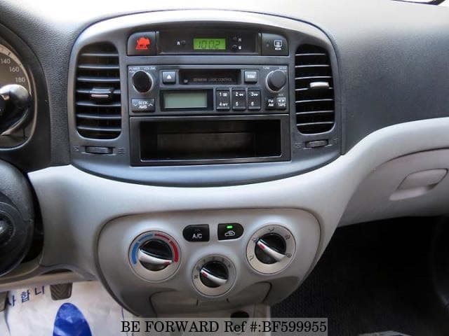 Used 2009 HYUNDAI VERNA LX/MC-D15-M5A for Sale BF599955 - BE FORWARD