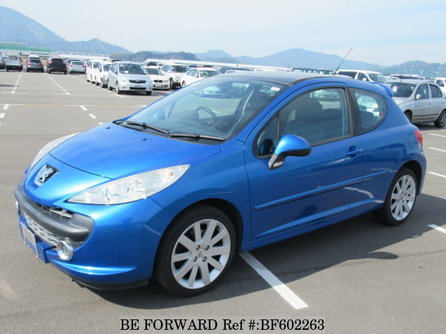 PEUGEOT GT/ABA-A75FX BF6 usados en venta 207 azul electrico PEUGEOT GT/ABA-A75FX BF6 usados en venta