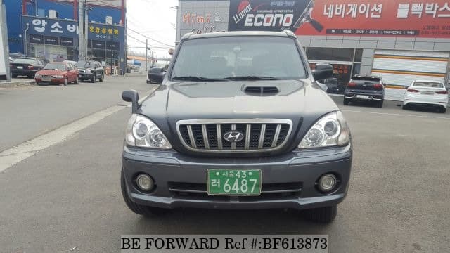 Used 2002 Hyundai Terracan Jx250 For Bf613873 Be Forward Used 2002 Hyundai Terracan Bf613873 For Image