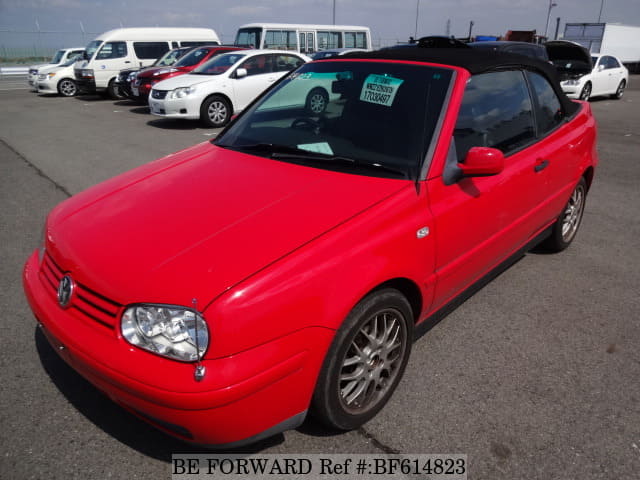 Used 2000 VOLKSWAGEN GOLF CABRIOLET/GF-1EAGG for Sale BF614823 - BE FORWARD