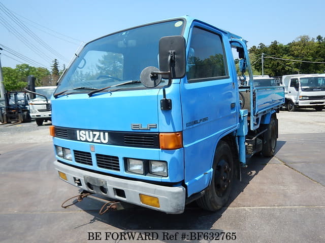 Download Used 1986 ISUZU ELF TRUCK CRANE/P-NKR57E for Sale BF632765 - BE FORWARD