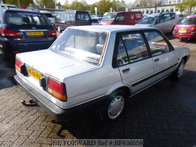 Used 1986 Toyota Corolla For Sale Bf636558 Be Forward