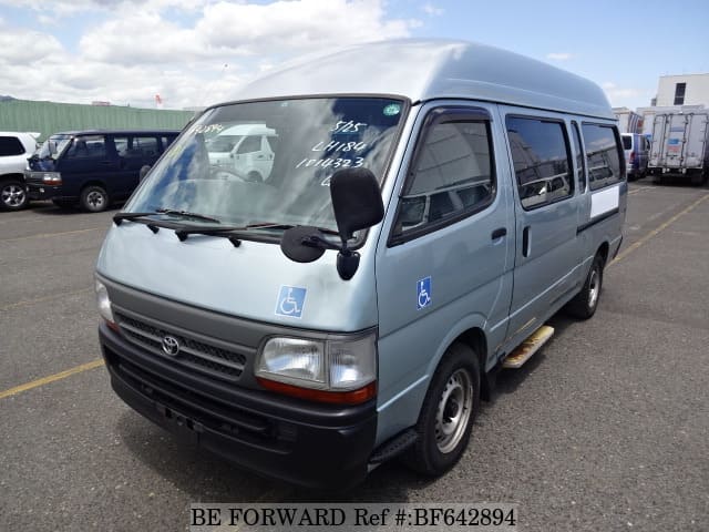Used 2003 TOYOTA HIACE COMMUTER/KG-LH184B for Sale BF642894 BE