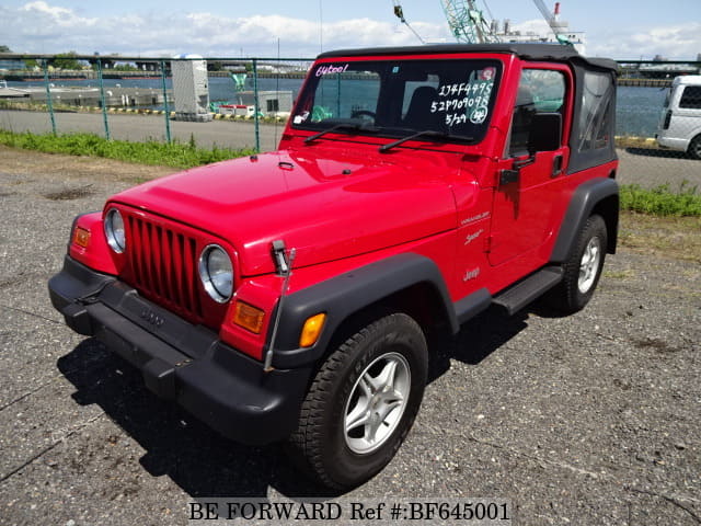 Used 2002 JEEP WRANGLER SPORTS/GH-TJ40S for Sale BF645001 - BE FORWARD